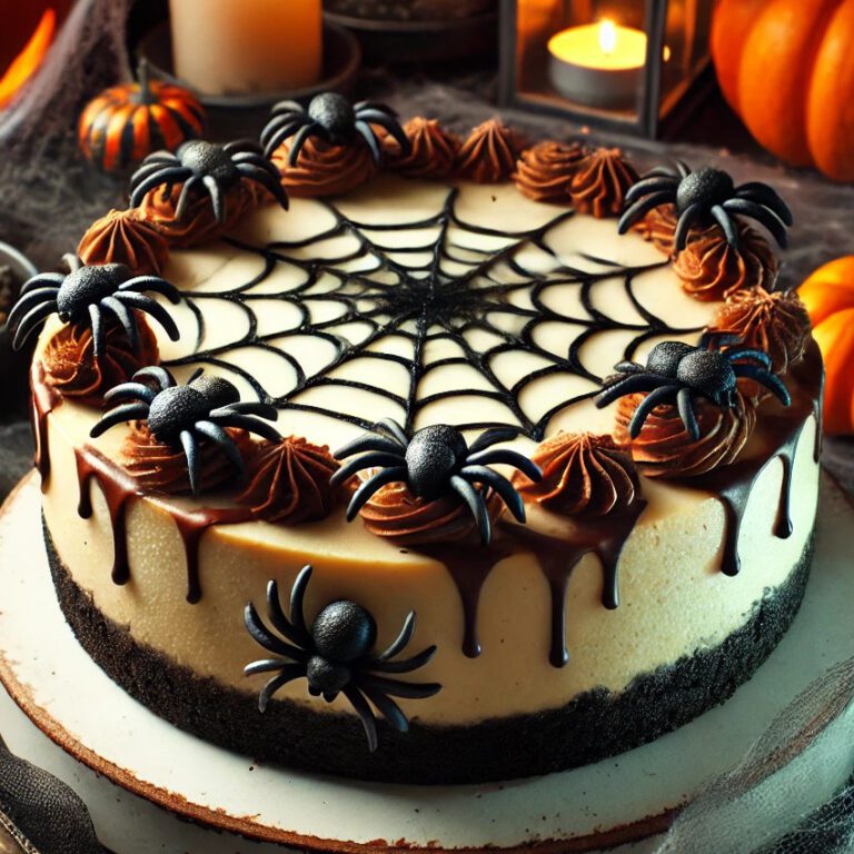tarta de queso para halloween