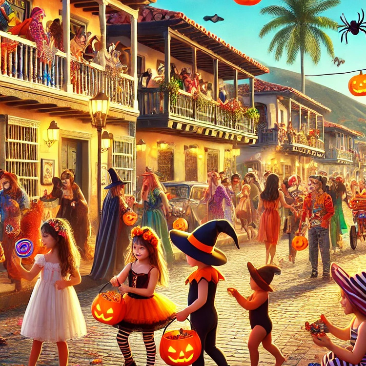 celebracion de halloween en colombia