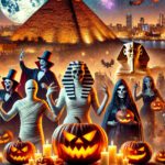 celebracion de halloween en egipto