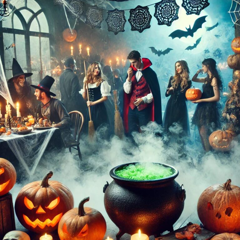como hacer una fiesta de halloween