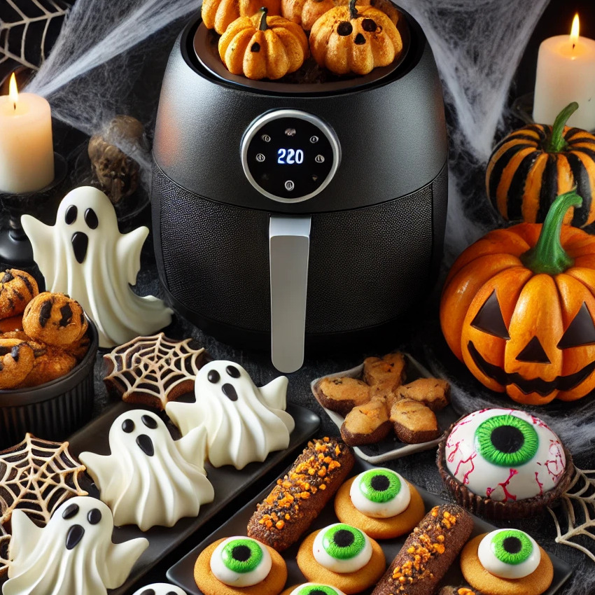postres de halloween para hacer en airfryer