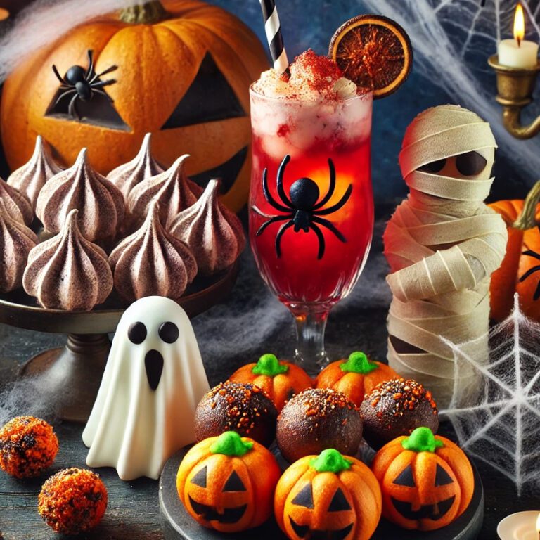 postres sin gluten para Halloween
