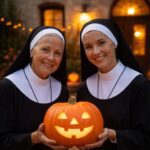 Las monjas celebran Halloween