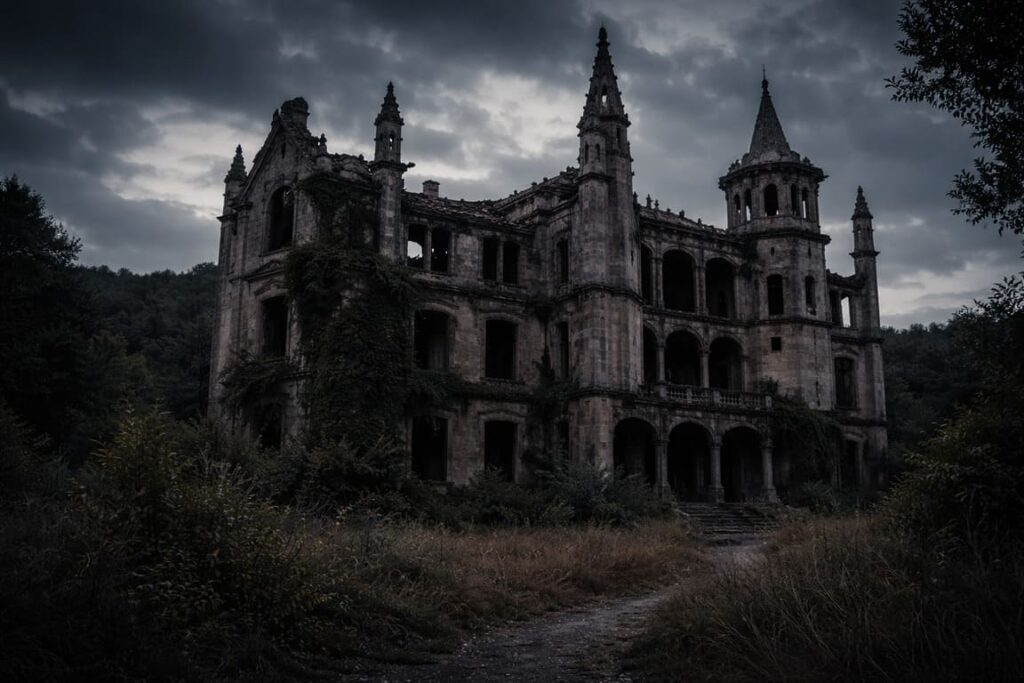 Palacio de los Amézaga en ruinas